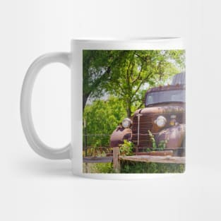 Old Wine on Vintage Chevy Mug